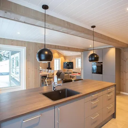 度假居 Rolfhytta - Fosskamben 19 桑恩达